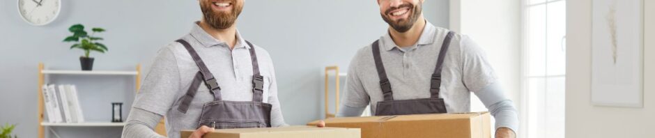 Jersey City moving company offering professional relocation services Movers Newark NJ, loading boxes into a moving truck Trusted movers in NJ handling residential and commercial moves